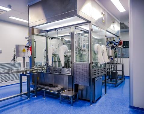 Modern filling and production line